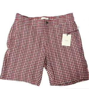 Men’s M ONIA Calder Swim Trunks 7.5E Novelty Plaid